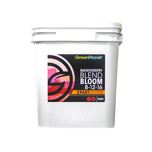 GreenPlanet Back Country Blend Bloom | 2 Part Outdoor System | NPK 8-12-16