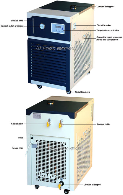 Ai -30 °C 10 L Recirculating Chiller with 20 L / Min Centrifugal Pump