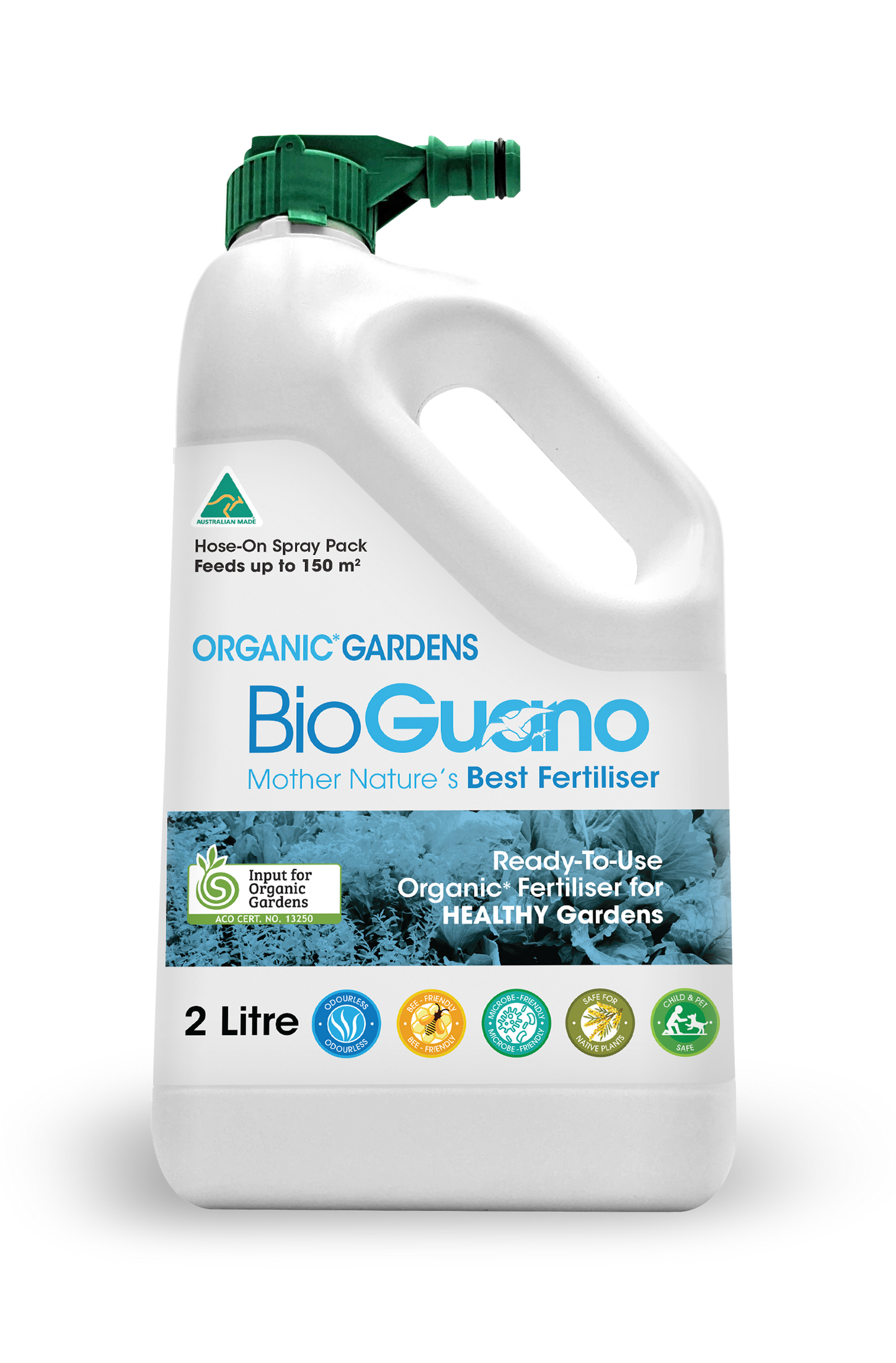 BioGuano Organic Gardens-2L  I Organic Fertiliser