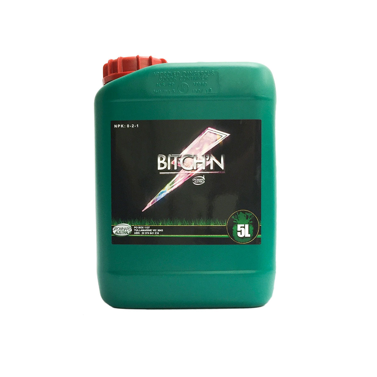 GROWHARD AUSTRALIA BITCH'N - 1L / 5L / 25L/ NPK: 0-2-1