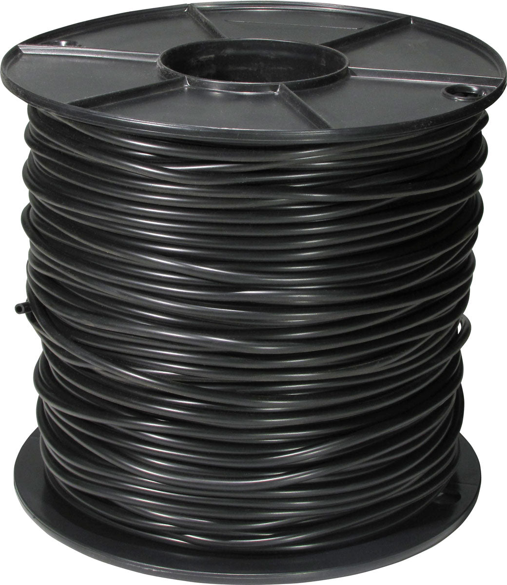 Black Soft Poly Hose 4 mm x 100 m / 6 mm x 100 m roll