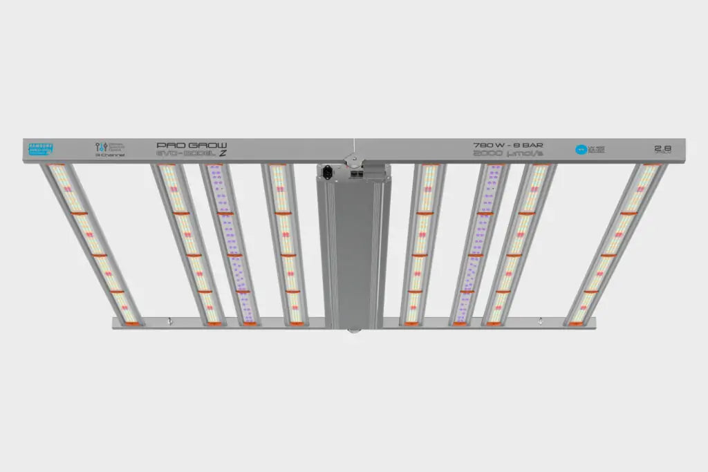 Pro Grow LED Light 780 W EVO Model Z 8 Bar High-Performance