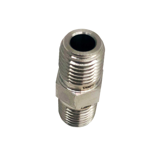 FITOK Hex Nipple - 1/4" x 1/4" (M) NPT