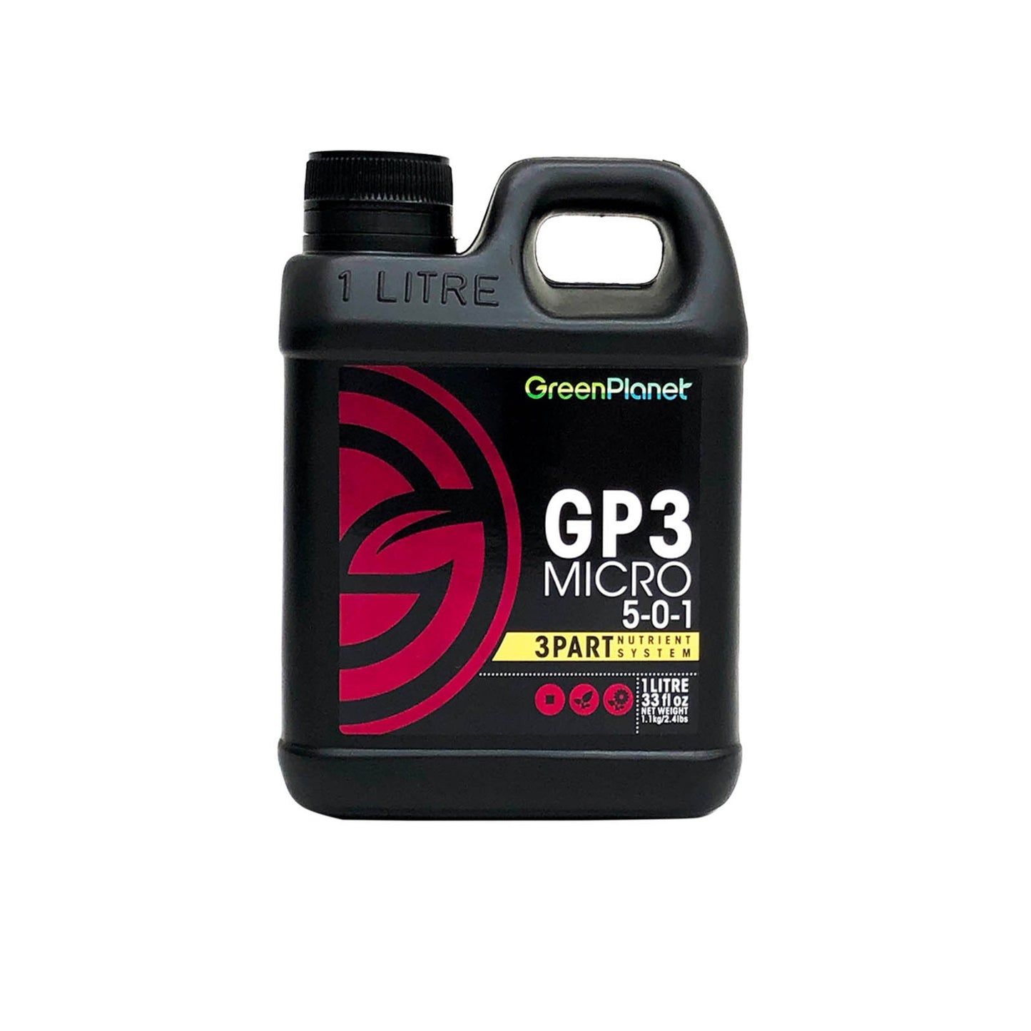 GreenPlanet GP3 Micro |  NPK 5-0-1 | 3-PART BASE NUTRIENT