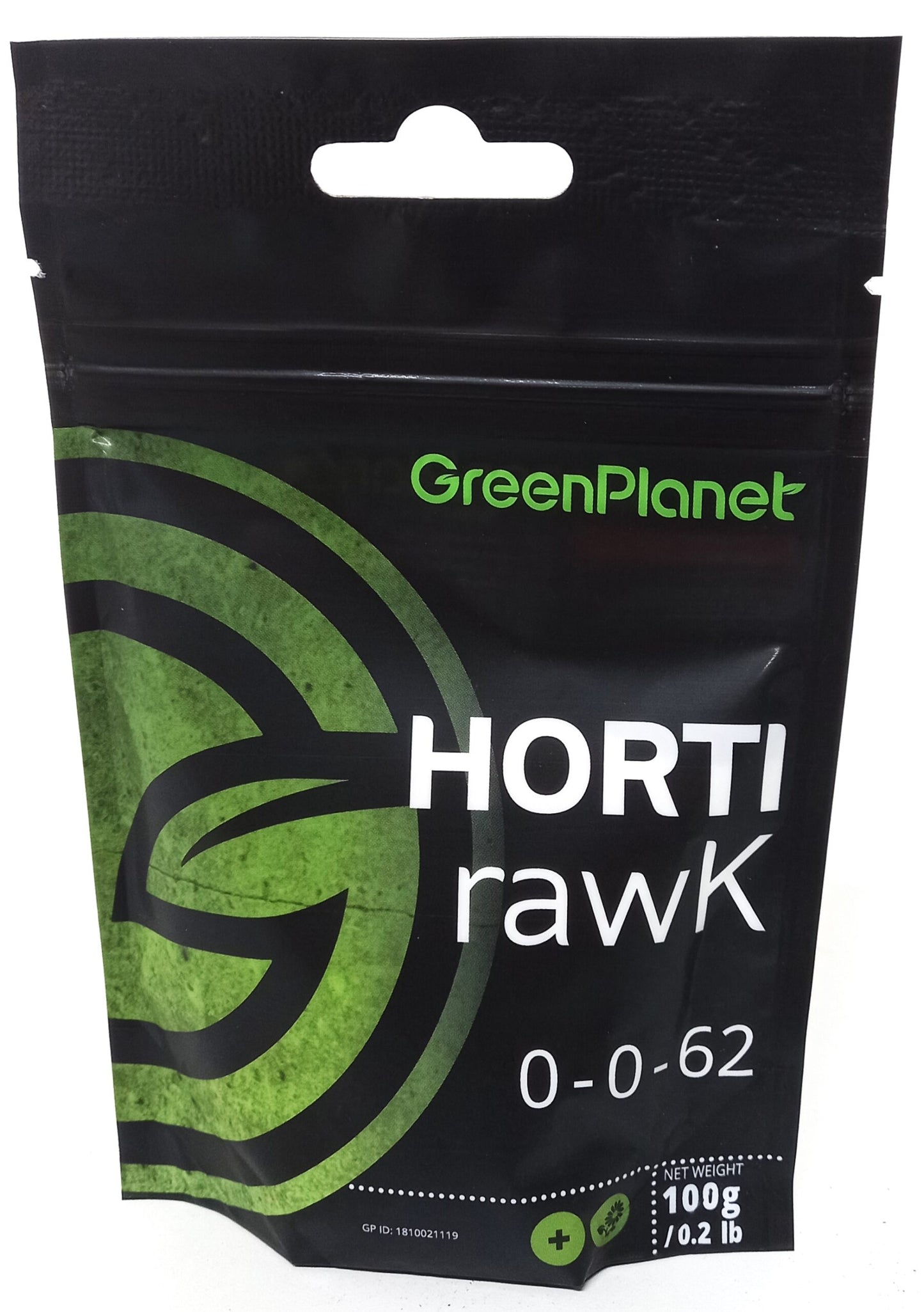 GREEN PLANET HORTI RAWK - 100G / 500G / 1KG / 5KG | STRENGTHEN FLOWERS I NPK: 0-0-62