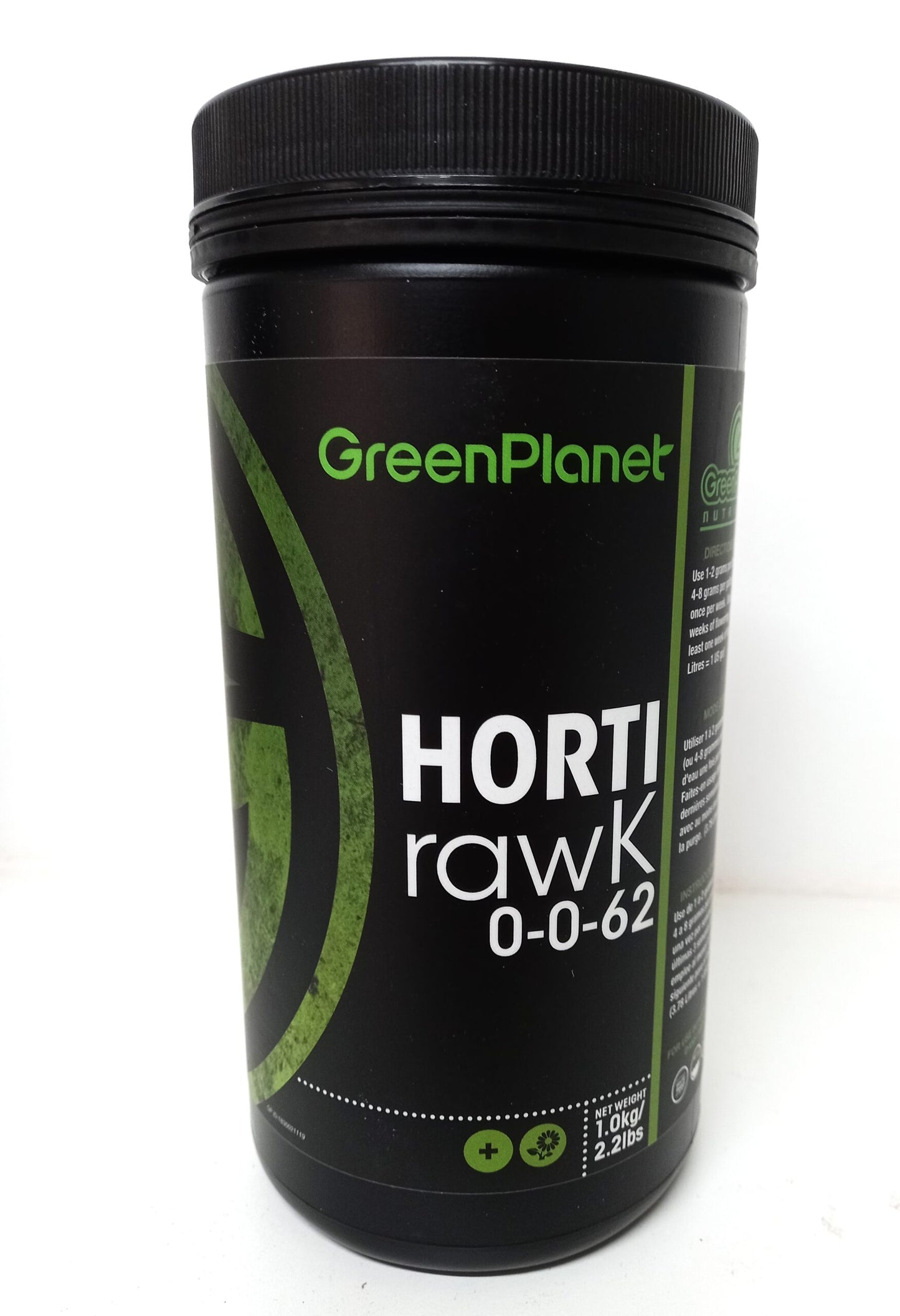 GREEN PLANET HORTI RAWK - 100G / 500G / 1KG / 5KG | STRENGTHEN FLOWERS I NPK: 0-0-62