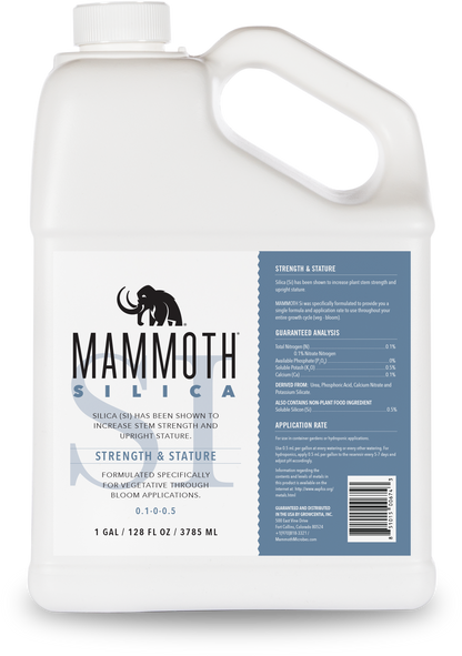 Mammoth Silica -250ML/500ML/1L//3.78L/9.45L/ NPK:0.1-0-0.5