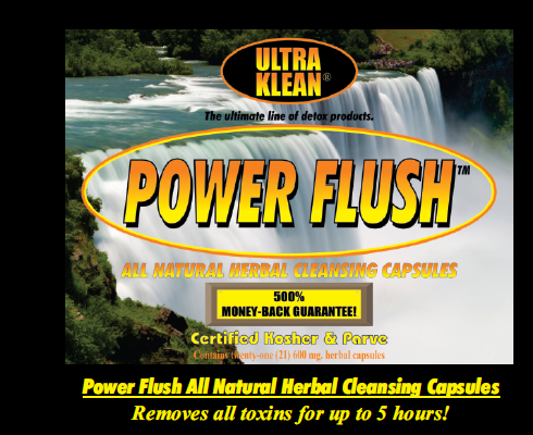 Power Flush Herbal Cleansing Capsules 21 x 600 mg