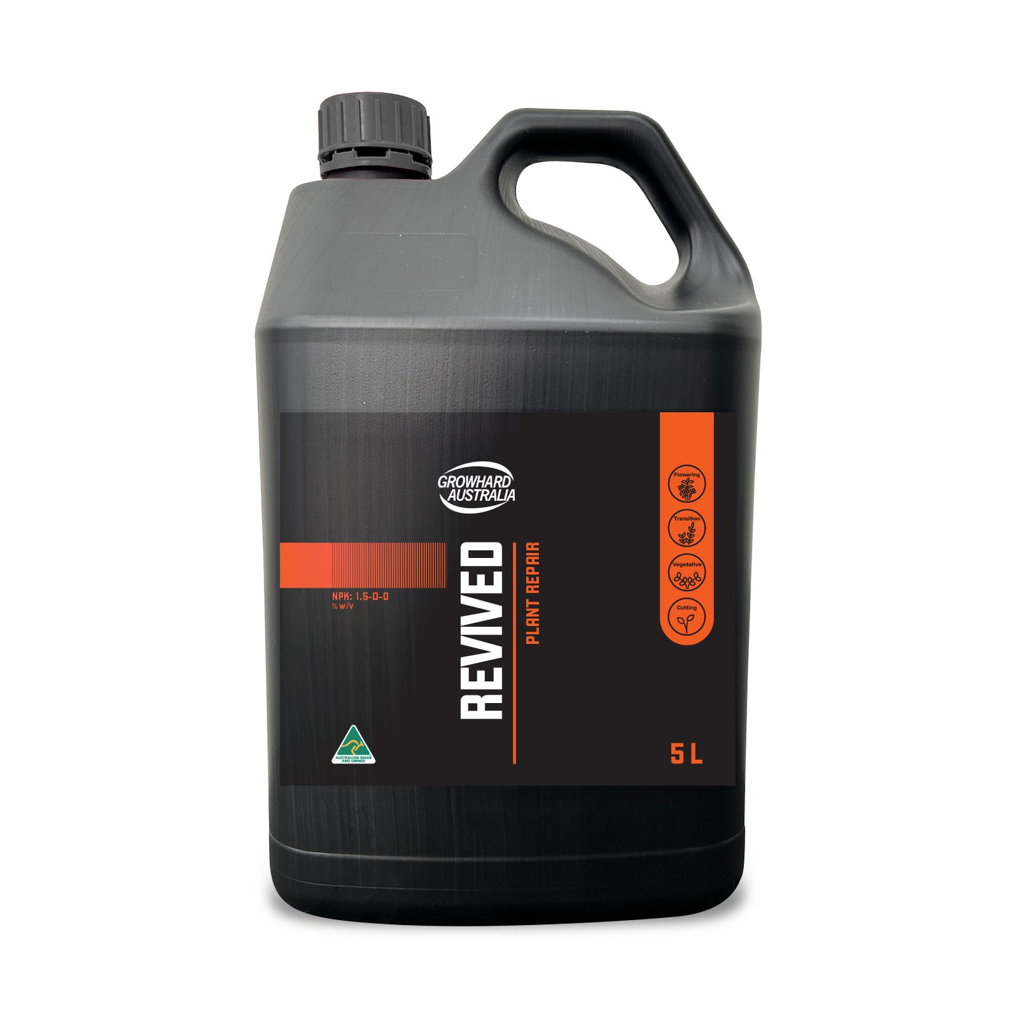 GROWHARD AUSTRALIA REVIVED - 1L / 5L | NPK 1.5-0-0